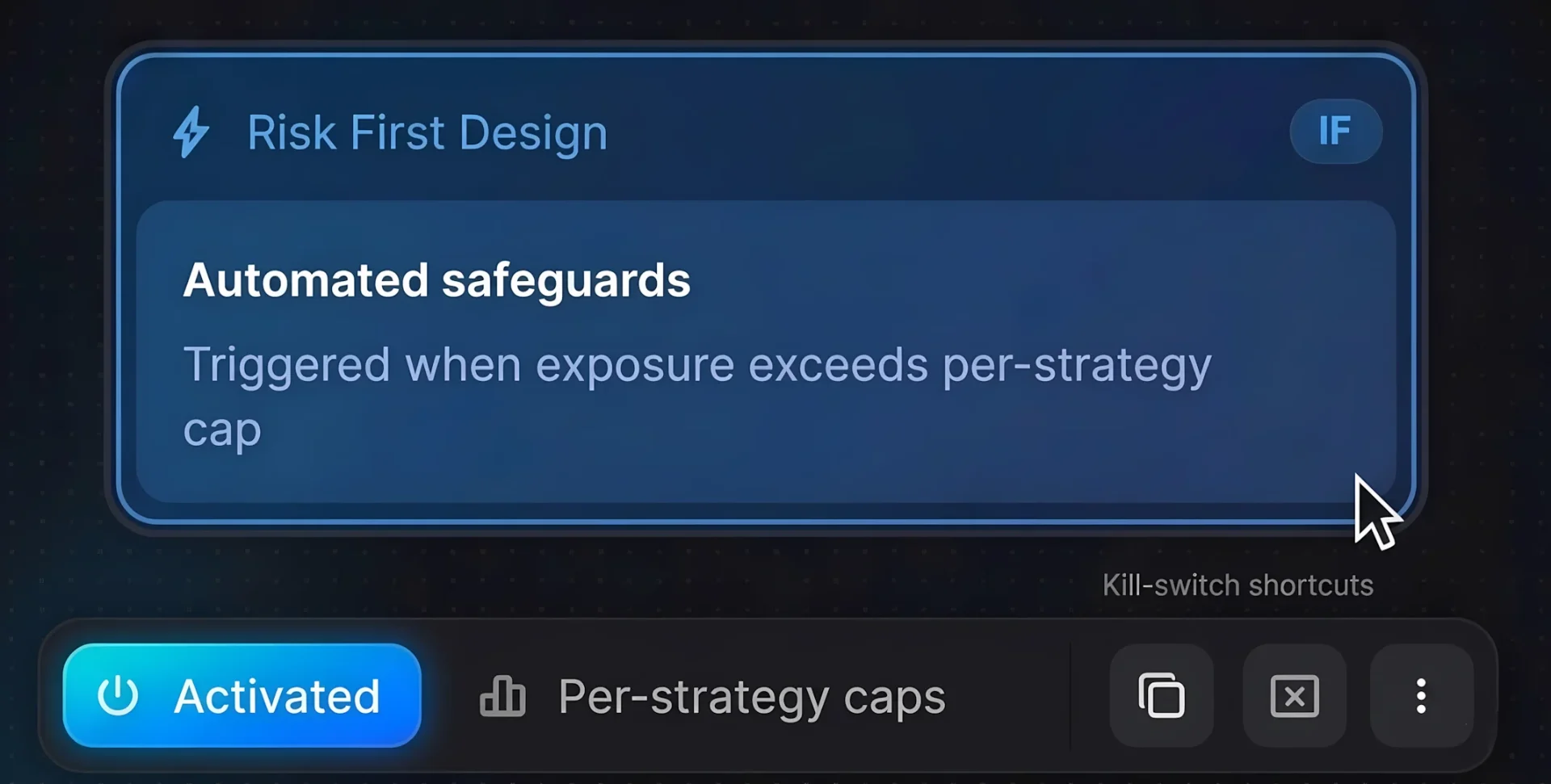Risk first design